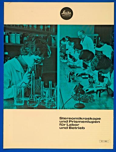 Leitz leica stereomicroscopi - stereomicroscopi, e